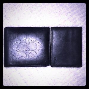 Coach men’s 3 in 1 wallet